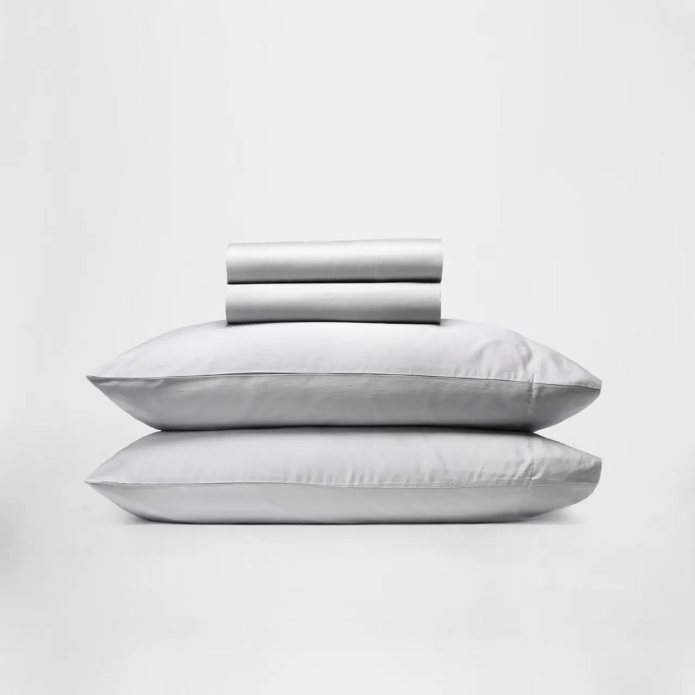 Silk & Snow King Eqyptian cotton sateen sheets